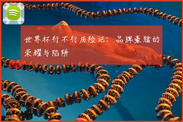 世界杯行不行历险记:品牌豪赌的荣耀与陷阱