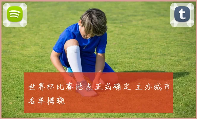 世界杯比赛地点正式确定 主办城市名单揭晓