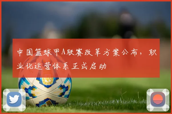 中国篮球甲A联赛改革方案公布，职业化运营体系正式启动